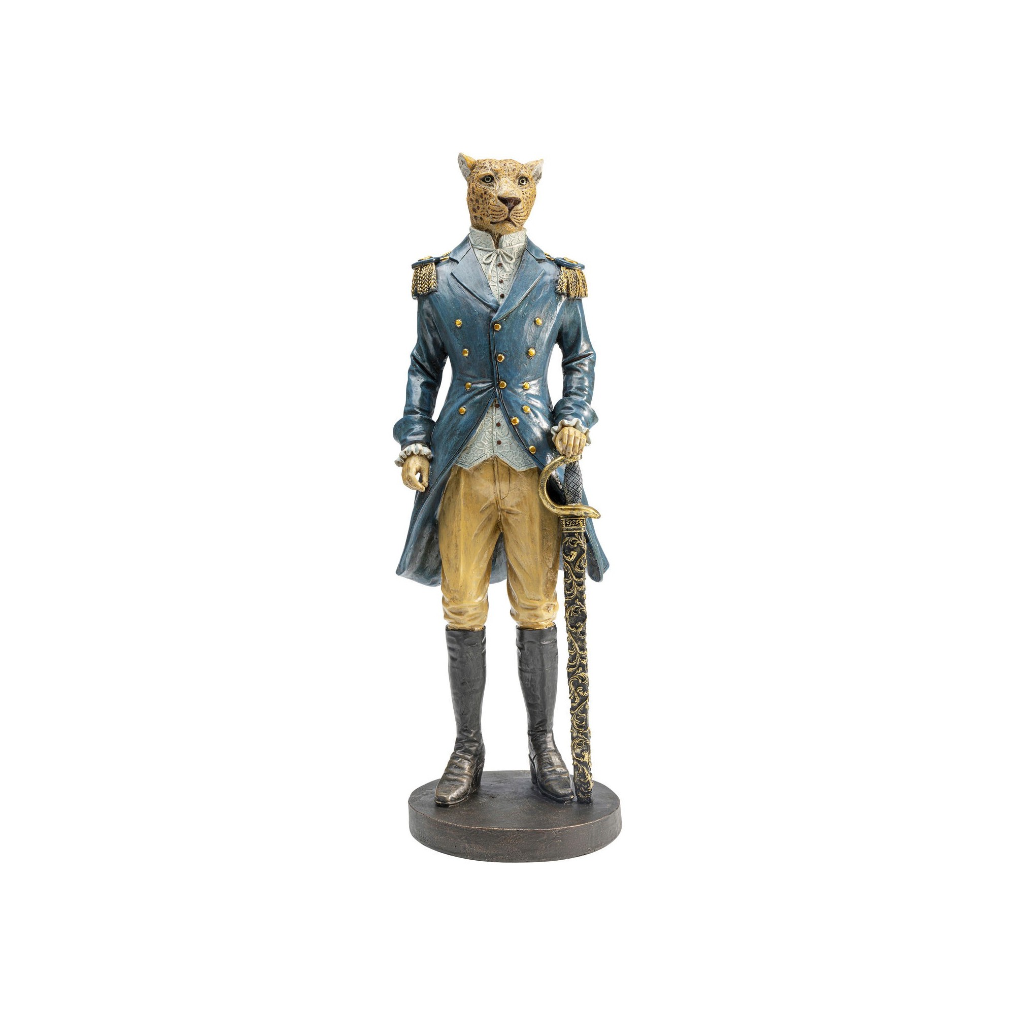 Figurine décorative Sir Leopard Standing