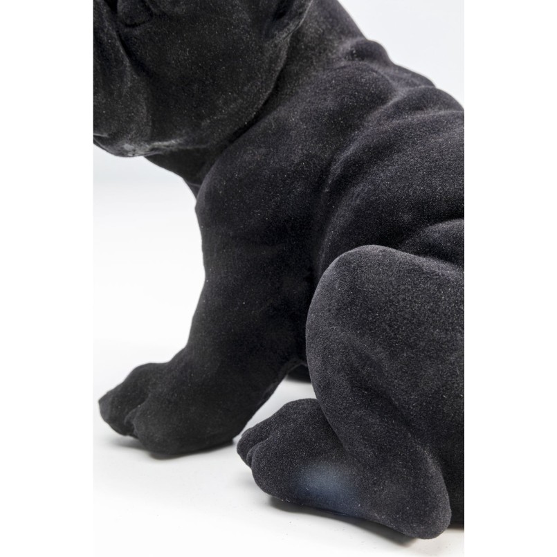 Déco bulldog noir Kare Design