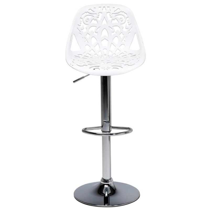 Tabouret de Bar Ornament blanc Kare Design 