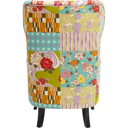 Fauteuil Wing Patchwork Kare Ontwerp