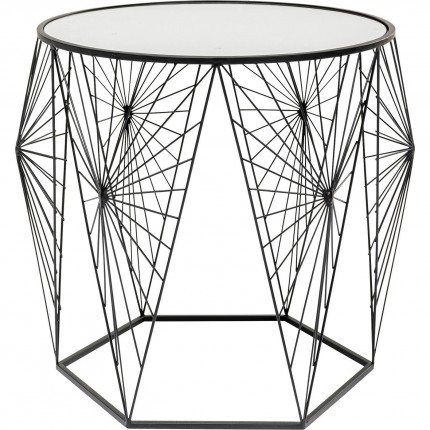 Side Table Cobweb Black (2/Set) Kare Design