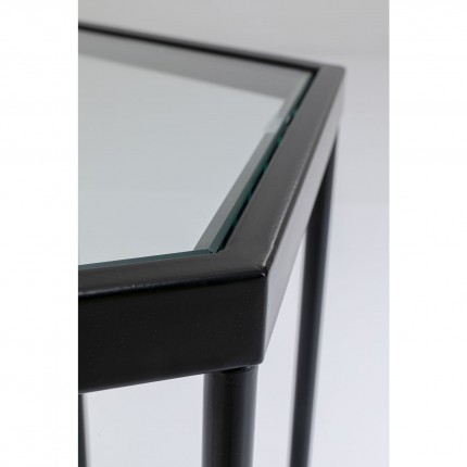 Side Table Comb Black 55cm Kare Design