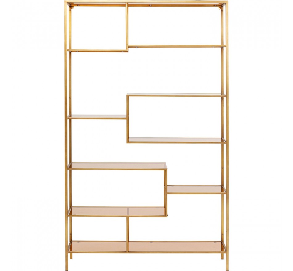 Étagère Loft 195x115cm dorée Kare Design