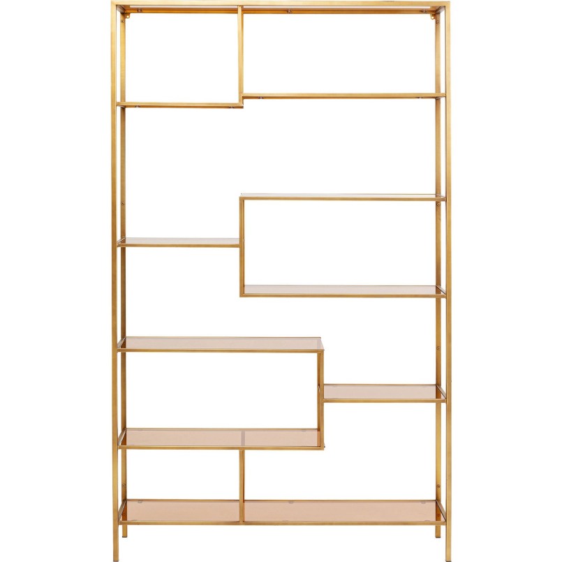 Etagère Loft doré 195x115