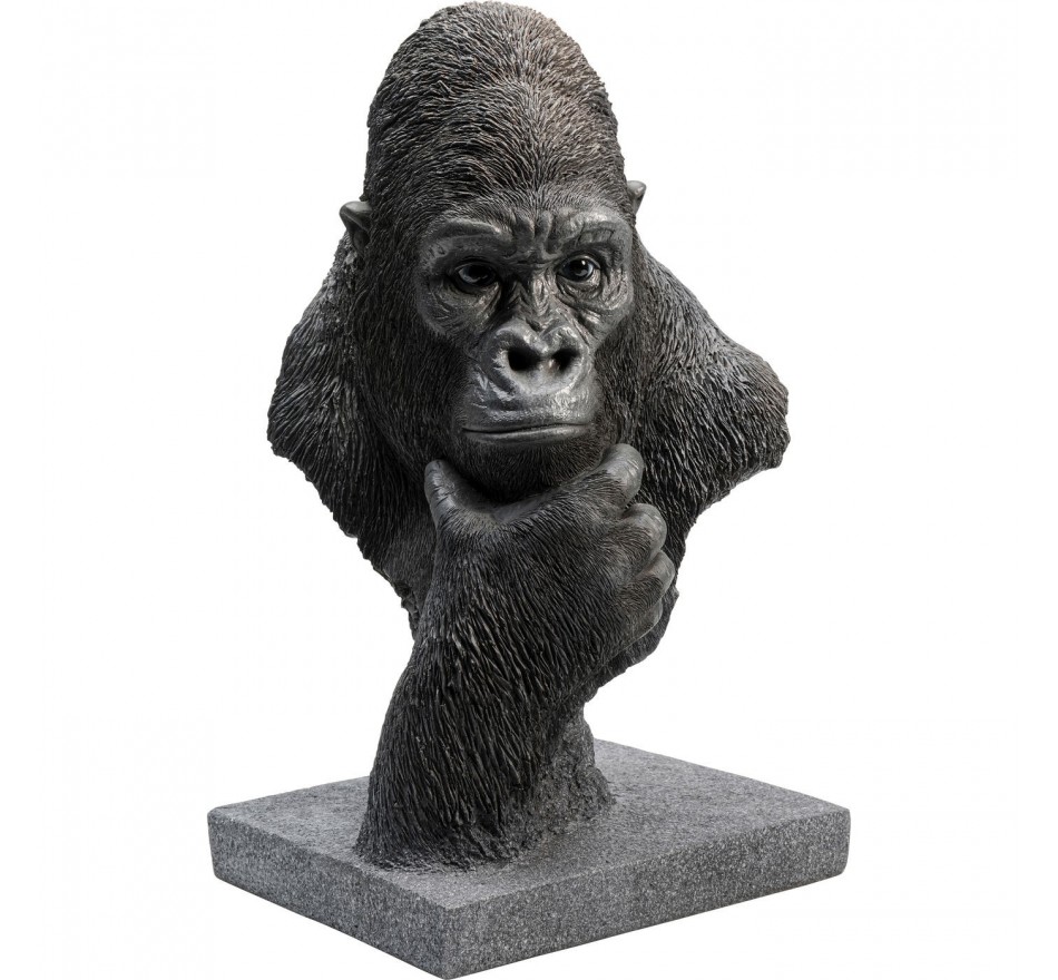 Woonaccessoires thinking gorilla bust Kare Design