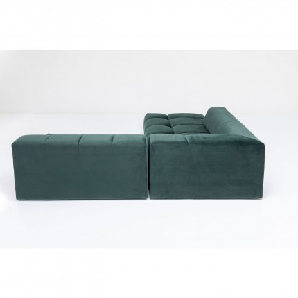 Corner Sofa Belami Dark Green Left Kare Design