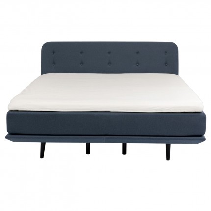Bed Boxspring Luna Blauw 180x200cm Kare Design