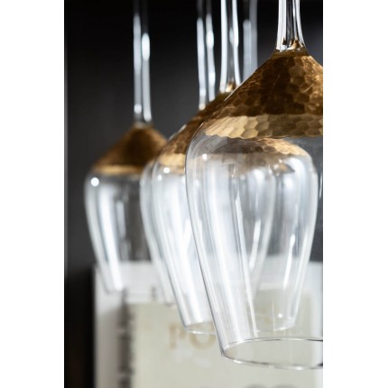 Wijnglazen Rode Gobi (6/set) Kare Design