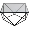 Table basse Cristallo 80x80cm