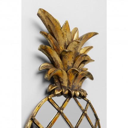 Wanddecoratie spiegel ananas 50cm Kare Design