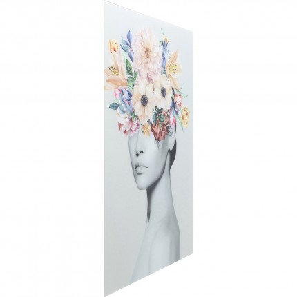 Glass Picture Spring Hair 80x120cm Kare Design