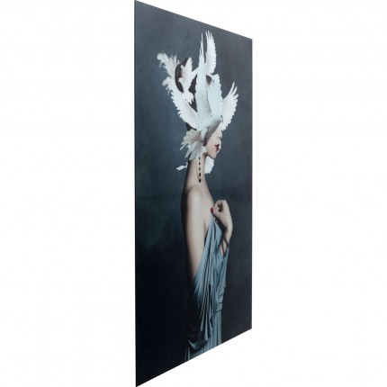 Glass Picture Mother of Doves 80x120cm Kare Design