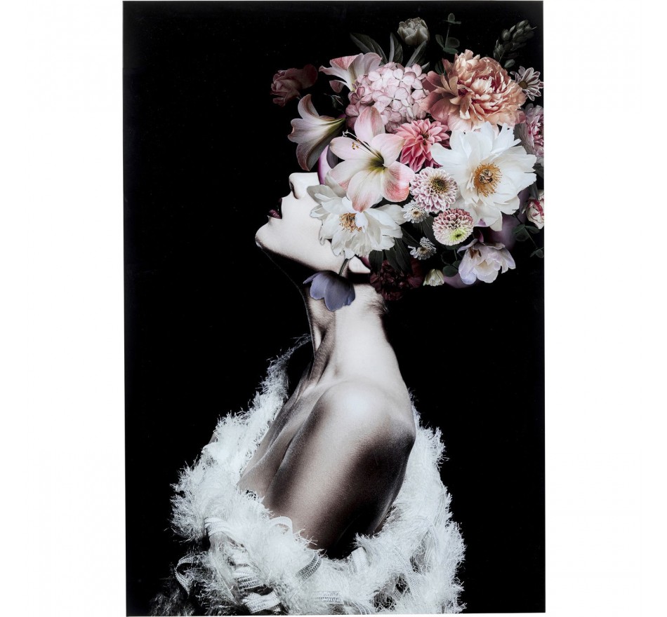 Wandfoto Flowery Beauty 80x120cm Kare Design