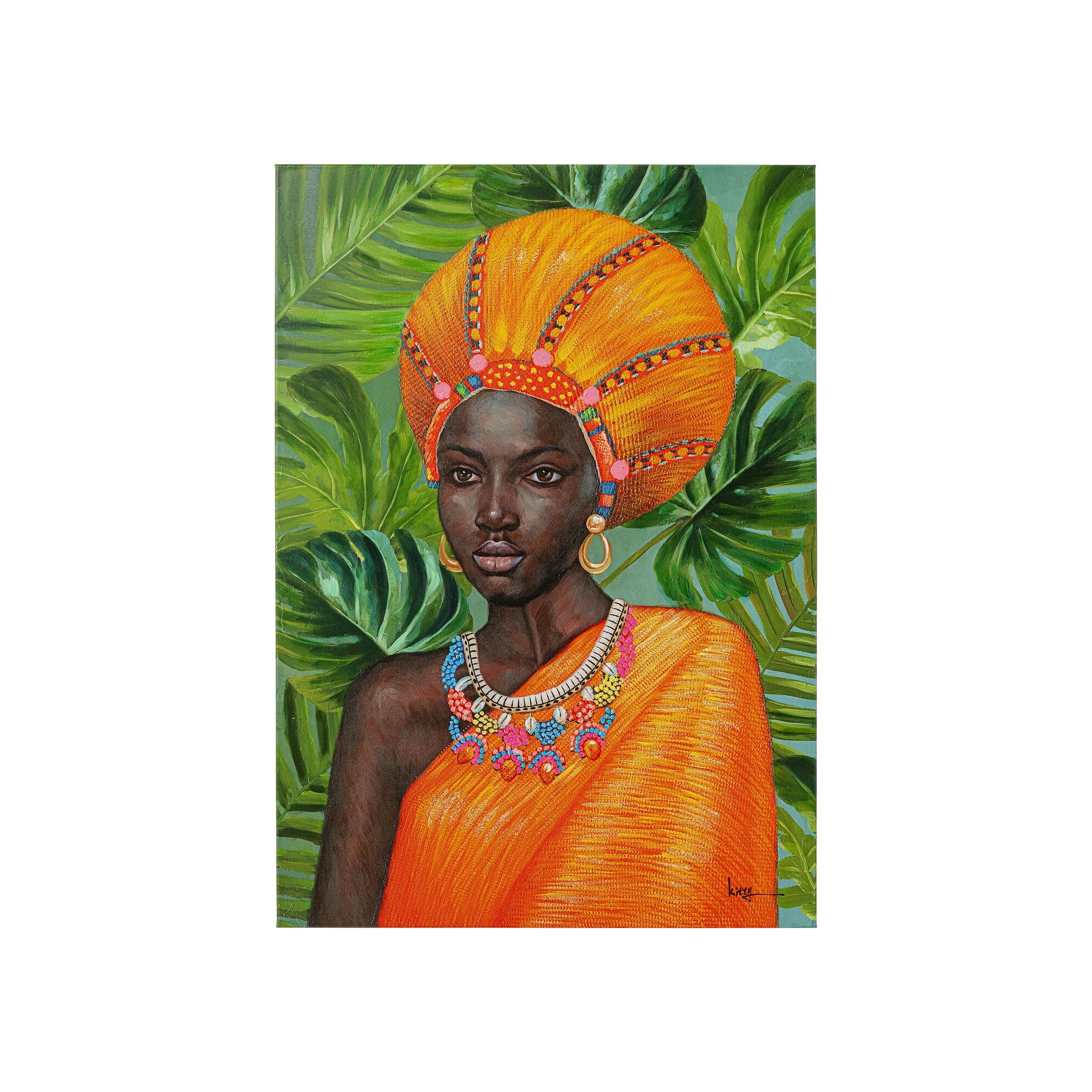 Tableau sur toile African Beauty 70x100cm