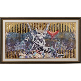 Tableau ancadré Lovers 266x150cm