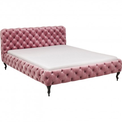 Bed Desire Velvet Roze Kare Design