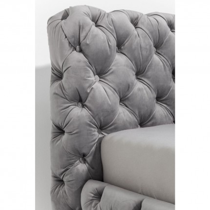 Bed Desire Velvet Silver Grey Kare Design