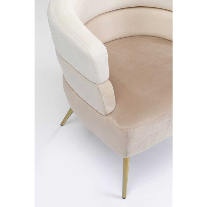Fauteuil Sandwich crème