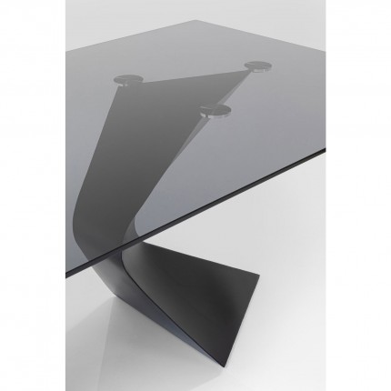 Eettafel Gloria Zwart 200x100cm Kare Design
