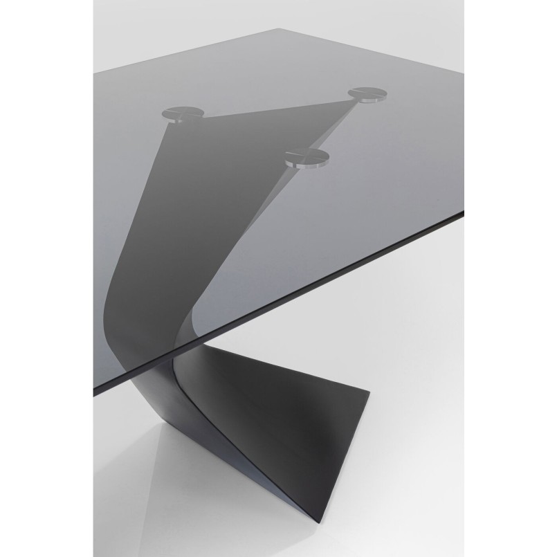 Table Gloria 200x100cm noire Kare Design
