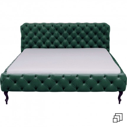 Bed Desire Velvet Green Kare Design