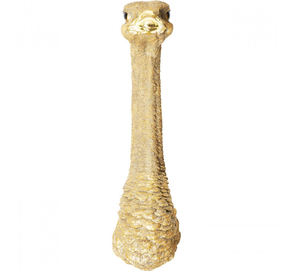 Wanddecoratie  Ostrich goud Kare Design