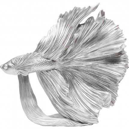 Decoratie Betta Fish Zilver 34cm Kare Design