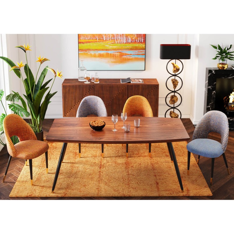 Stoel Hudson oranje Kare Design