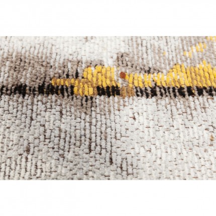 Carpet Abstract Grey Line Kare Design