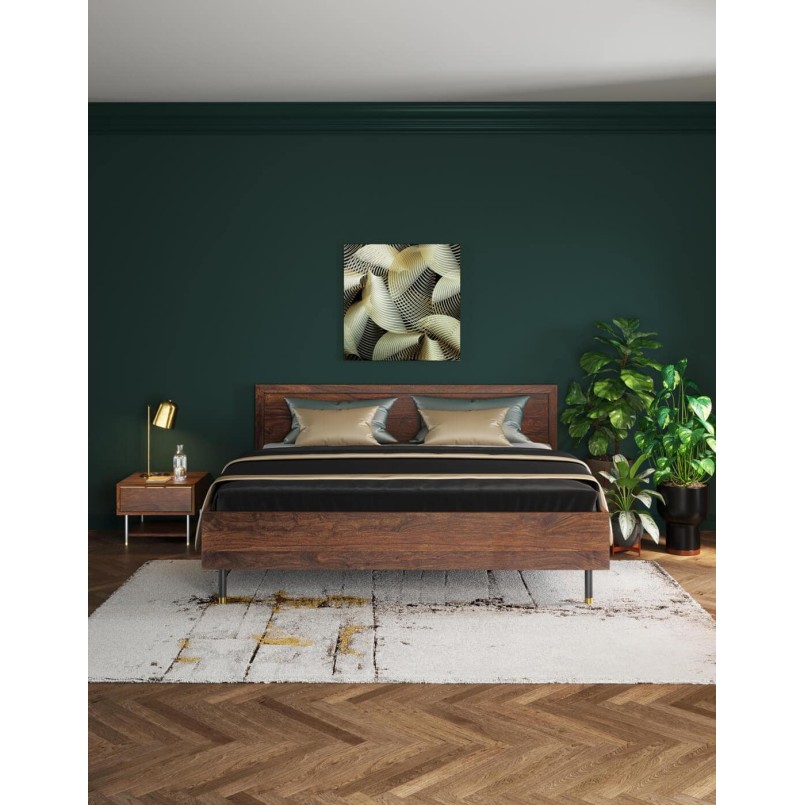 Carpet Abstract Grey Line 240x170cm Kare Design