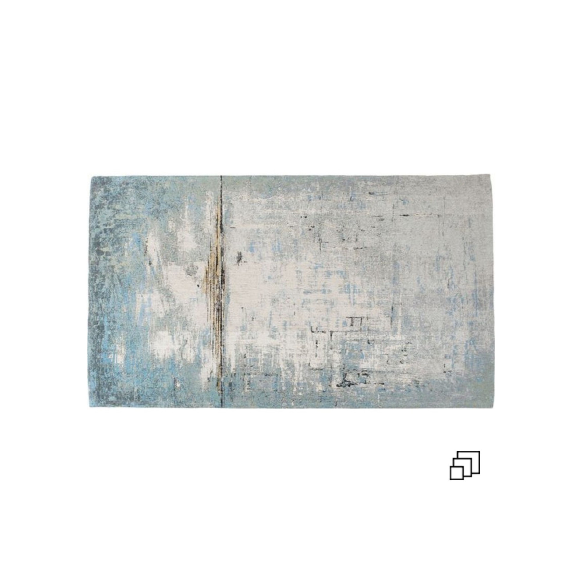 Carpet Abstract  Light Blue 240x170cm Kare Design