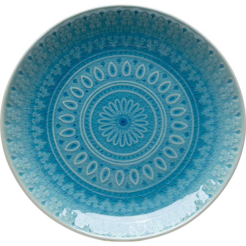 Plate Sicilia Blue Ø21cm (4/Set) Kare Design