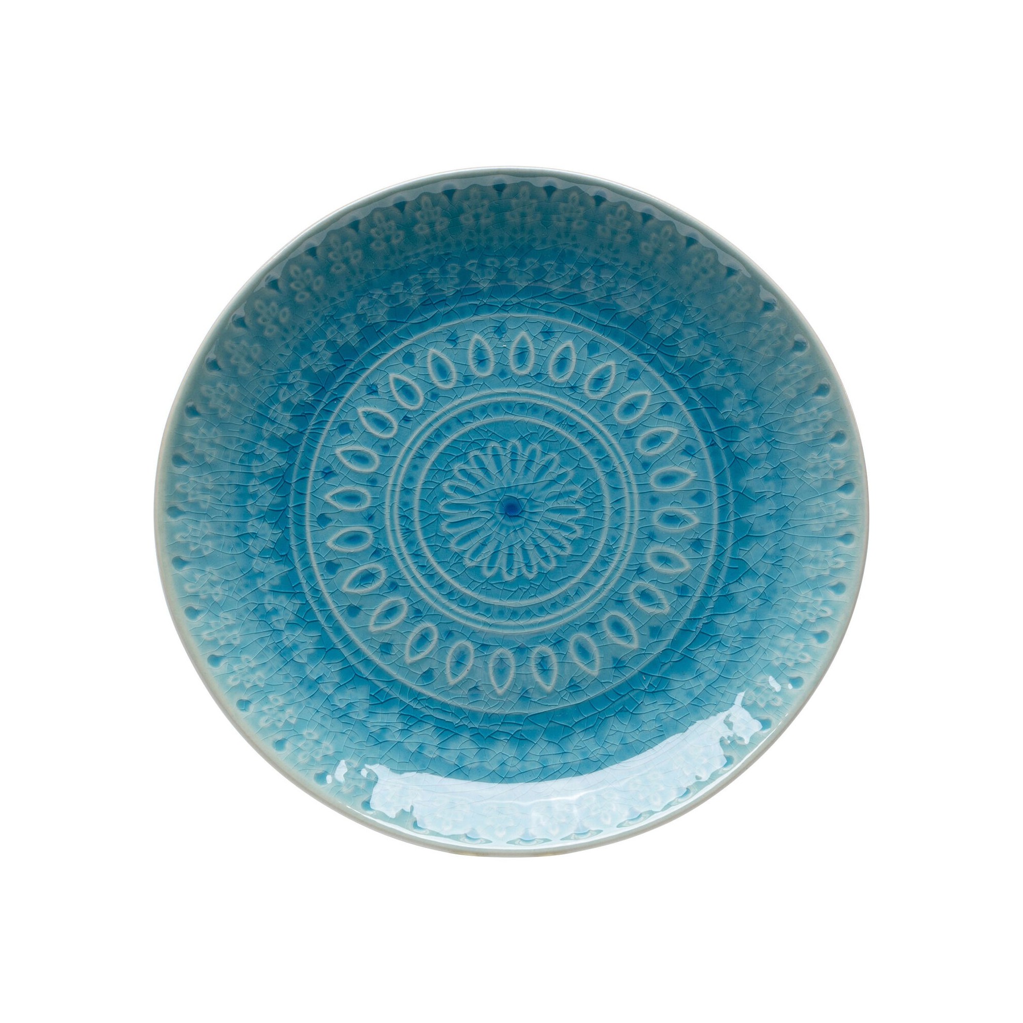 Plate Sicilia Blue Ø21cm (4/Set) Kare Design