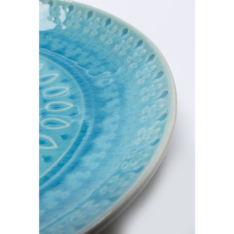 Assiette Sicilia bleu Ø21