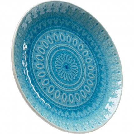 Plate Sicilia Blue Ø21cm (3/Set) Kare Design
