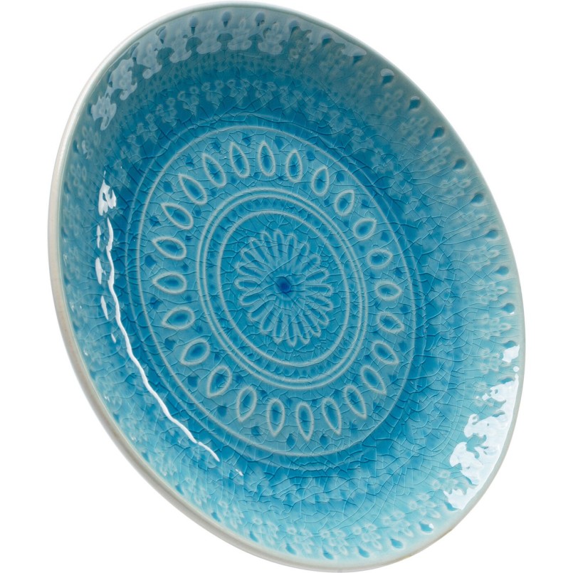 Plate Sicilia Blue Ø21cm (4/Set) Kare Design