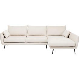 Canapé d angle Amalfi droite crème 275cm