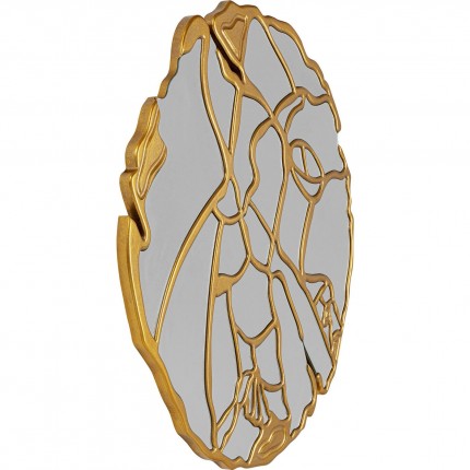 Spiegel Pieces Gouden Ø100cm Kare Design