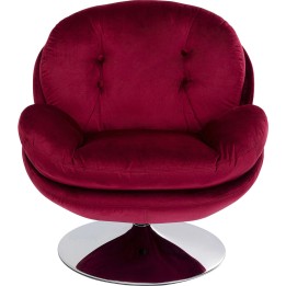 Fauteuil pivotant Cosy berry