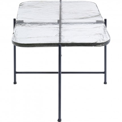 Coffee Table Ice Black 63x46cm Kare Design
