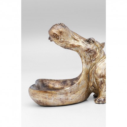 Coupe hippopotame cuivré Kare Design