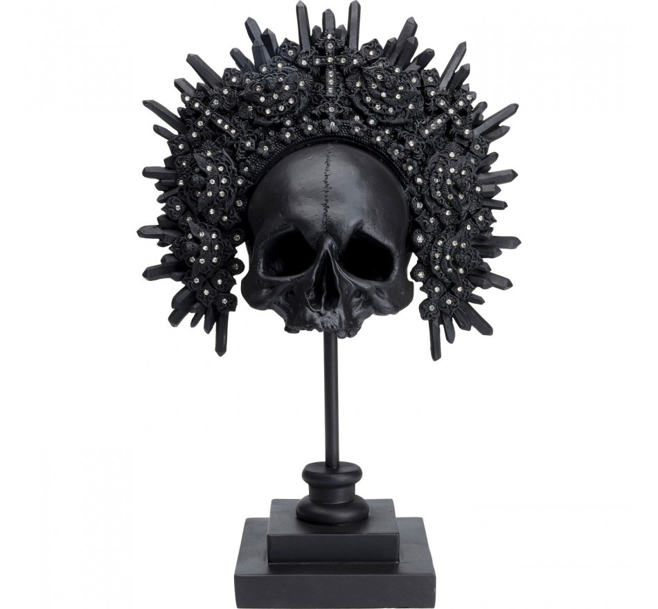 Deco king skull black Kare Design