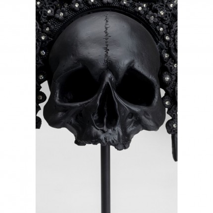 Decoratie King Skull Zwart Kare Design