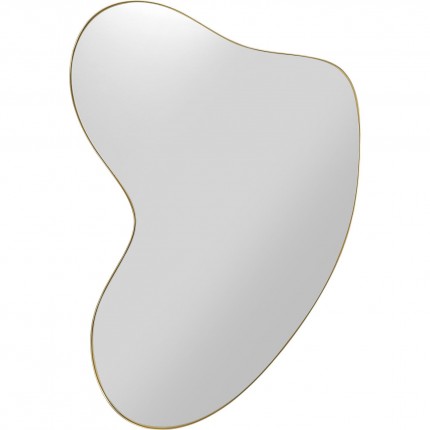 Mirror Shape Brass 110x120cm Kare Design