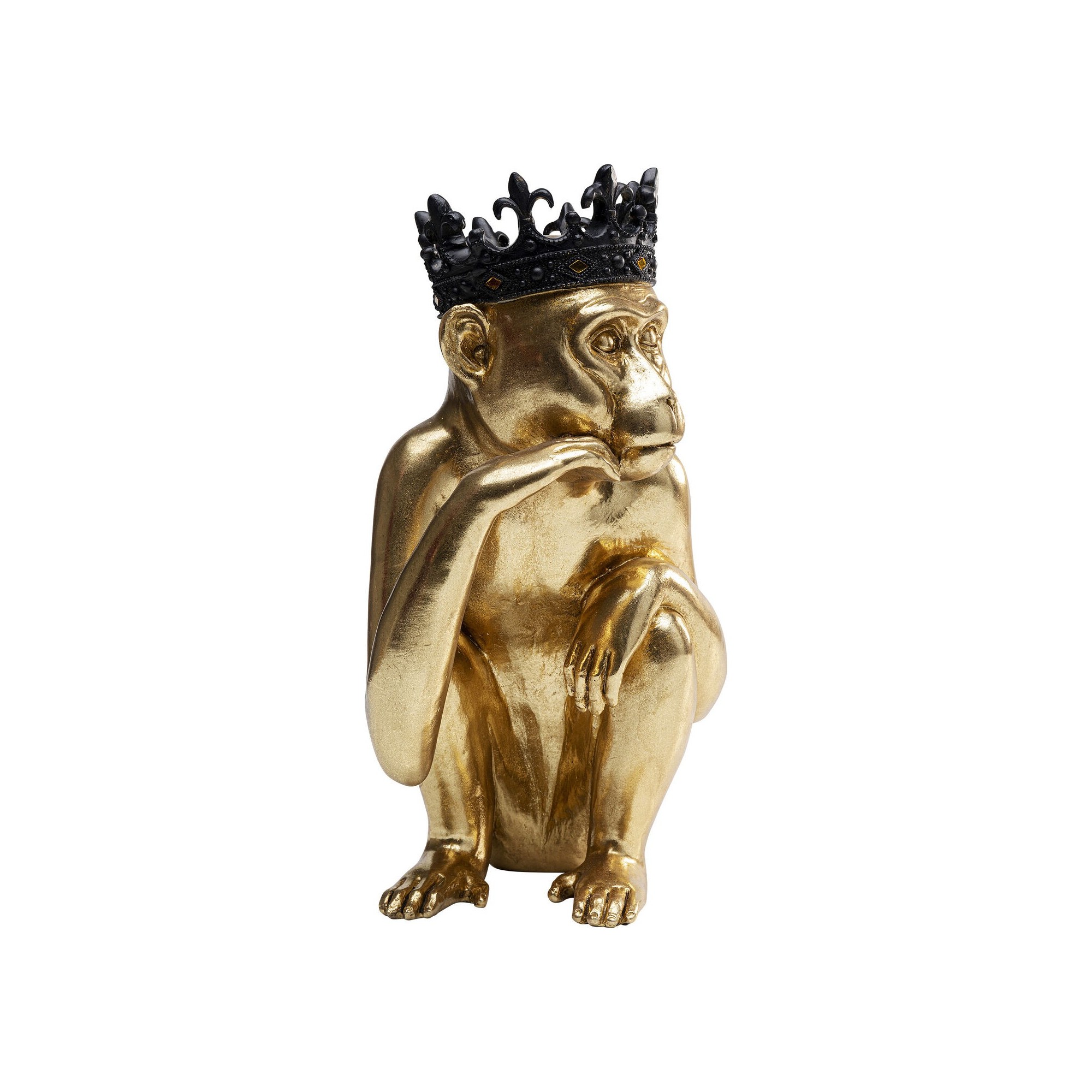 Figurine décorative King Lui doré 35