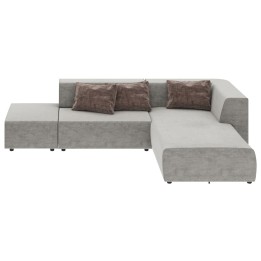Corner Sofa Infinity Vegas Grey 337cm