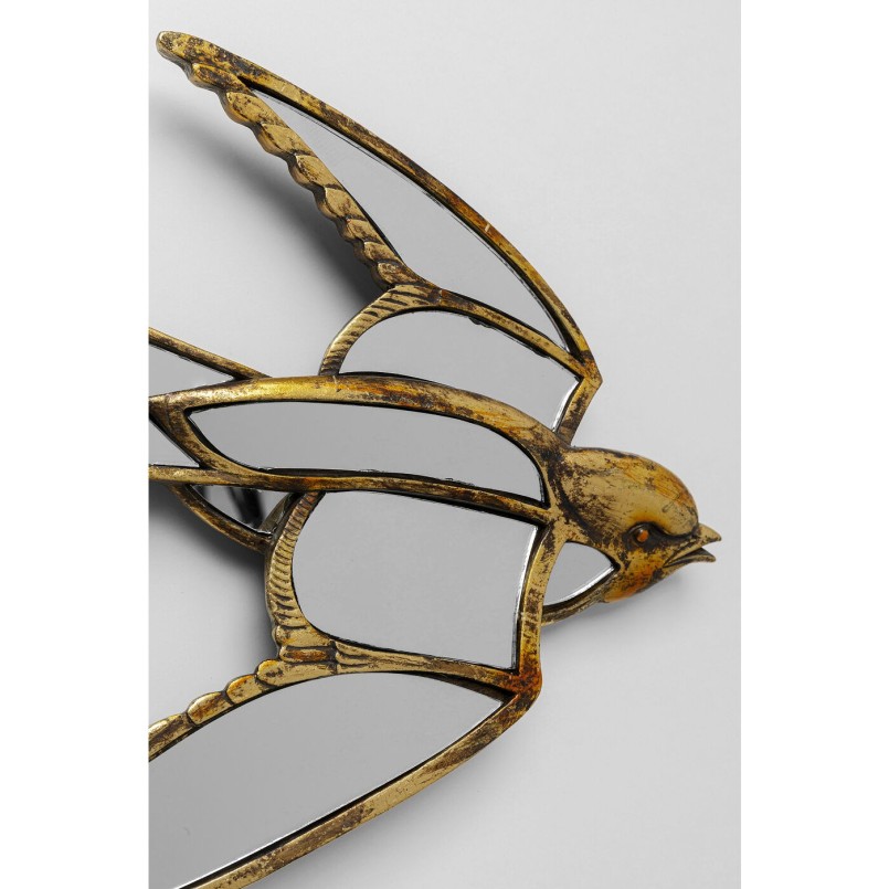 Déco murale Hirondelle Miroir Kare Design