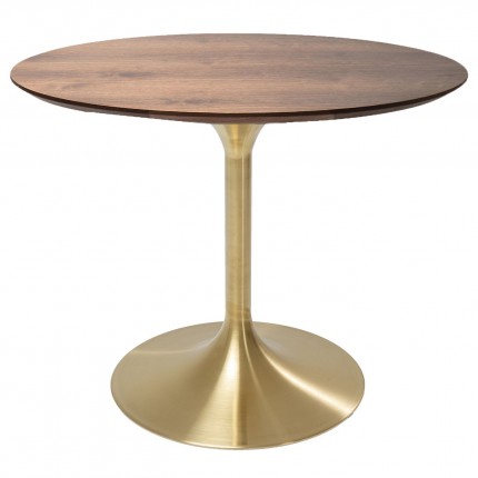 Table Invitation Set Walnut Brass Kare Design