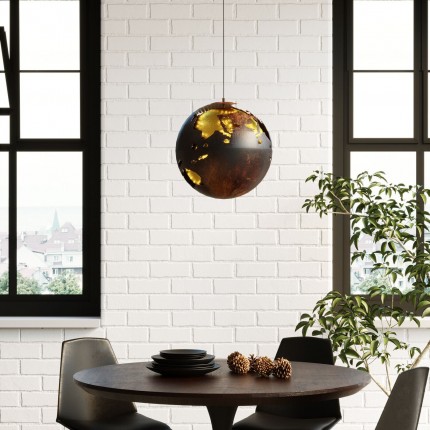 Eettafel Invitation walnoot en zwart Kare Design