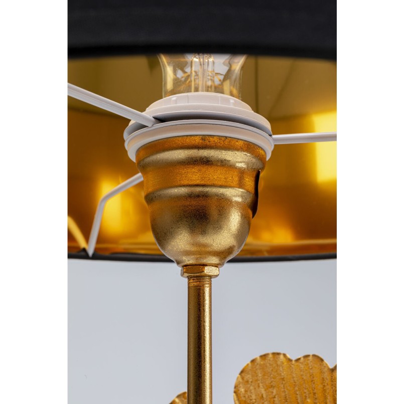 Lampe à poser Flores doré